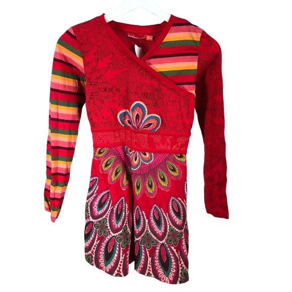 Desigual Other - Desigual | Multicolor Long Sleeve tricot Dress size 9/10